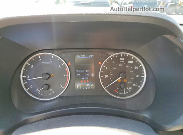 3N1AB8BV4RY223038 2024 NISSAN SENTRA Серый Вид щитка приборов