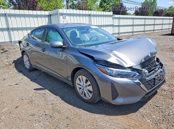 3N1AB8BV4RY223038 2024 NISSAN SENTRA Серый Передняя правая четверть