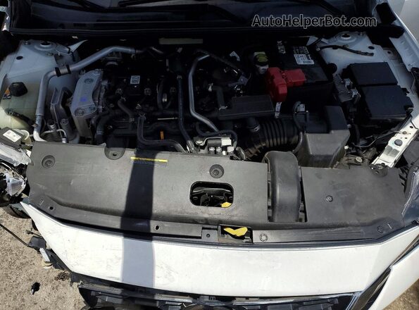 3N1AB8BV5MY297707 2021 NISSAN SENTRA White უკანა სალონის ხედი