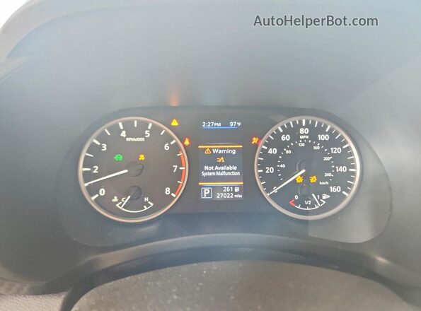 3N1AB8BV5RY382800 2024 NISSAN SENTRA Белый Вид щитка приборов
