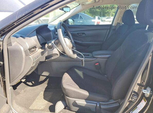 3N1AB8BV5SY209932 2025 NISSAN SENTRA Black Widok wnętrza z przodu