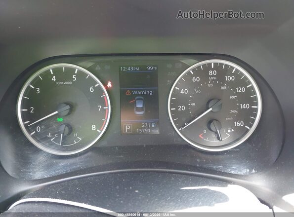 3N1AB8BV5SY299423 2025 NISSAN SENTRA White Widok tylnych siedzeń