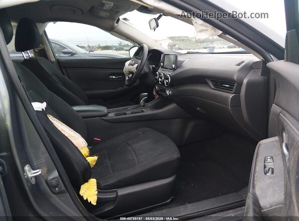 3N1AB8BV6MY228802 2021 NISSAN SENTRA Gray Widok wnętrza z przodu