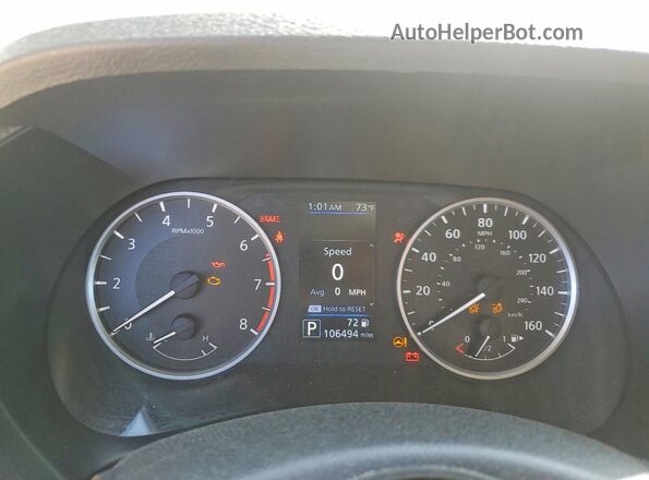 3N1AB8BV6MY285310 2021 NISSAN SENTRA Silver Instrument cluster view