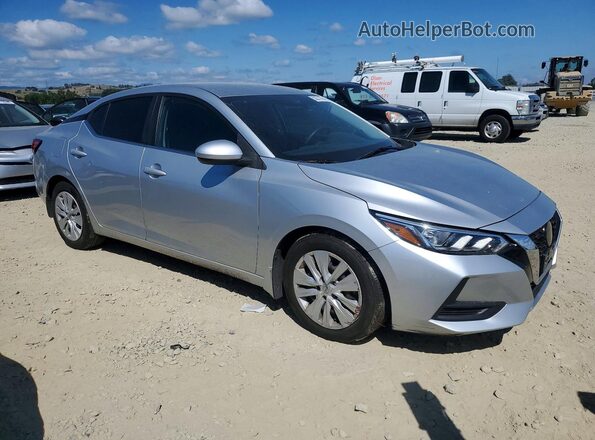 3N1AB8BV6MY285310 2021 NISSAN SENTRA Silver Front right