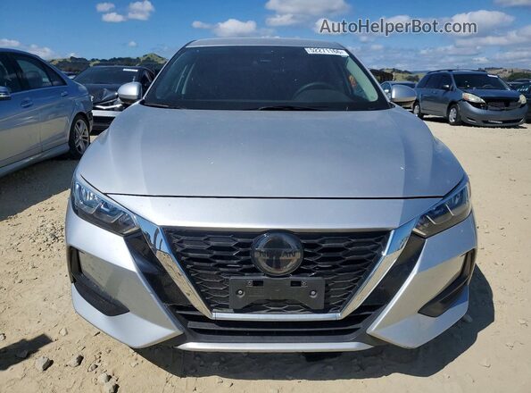 3N1AB8BV6MY285310 2021 NISSAN SENTRA Silver Front view