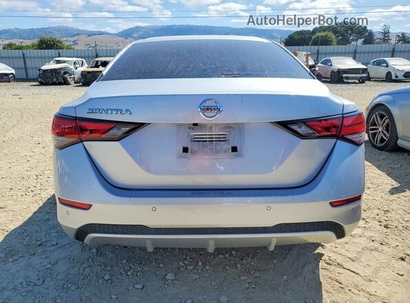 3N1AB8BV6MY285310 2021 NISSAN SENTRA Silver Rear view