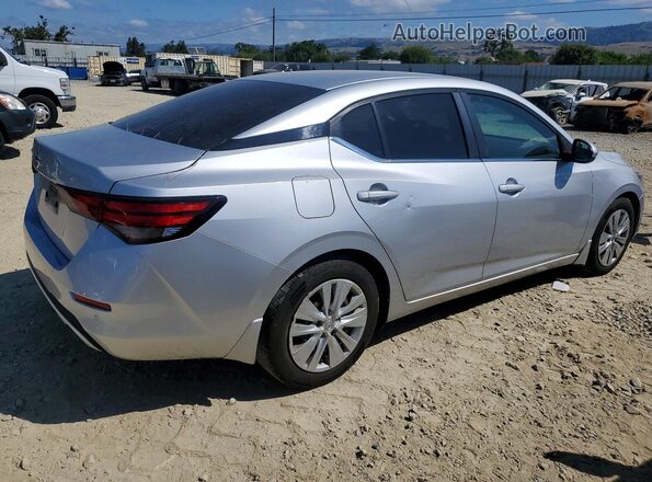 3N1AB8BV6MY285310 2021 NISSAN SENTRA Silver Rear right