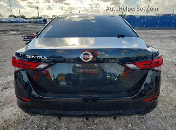 3N1AB8BV6PY295744 2023 NISSAN SENTRA Black Հետևի տեսք