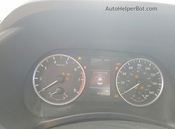 3N1AB8BV6RY220562 2024 NISSAN SENTRA Белый Вид щитка приборов