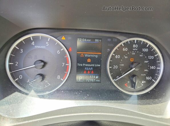 3N1AB8BV6RY290837 2024 NISSAN SENTRA Gray Instrument cluster view
