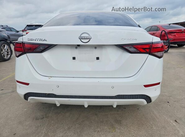 3N1AB8BV6RY350048 2024 NISSAN SENTRA White Widok z tyłu