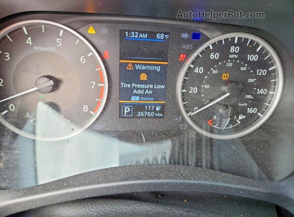 3N1AB8BV6RY356433 2024 NISSAN SENTRA White Instrument cluster view