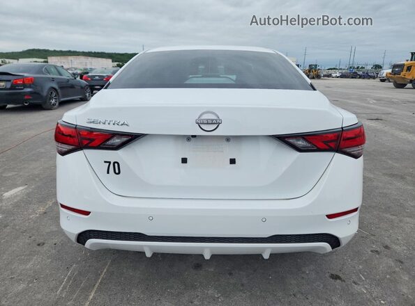 3N1AB8BV6SY214735 2025 NISSAN SENTRA White Widok z tyłu