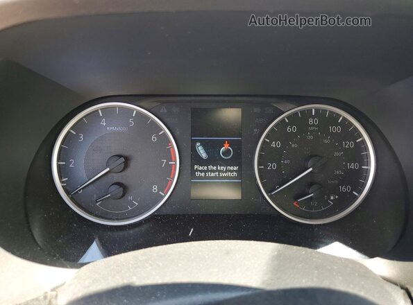 3N1AB8BV6SY325866 2025 NISSAN SENTRA Gray ხელსაწყოთა პანელის ხედი