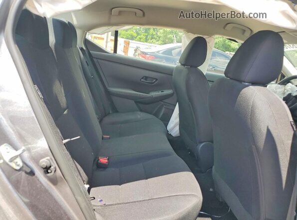 3N1AB8BV6SY325866 2025 NISSAN SENTRA Gray უკანა სავარძლების ხედი