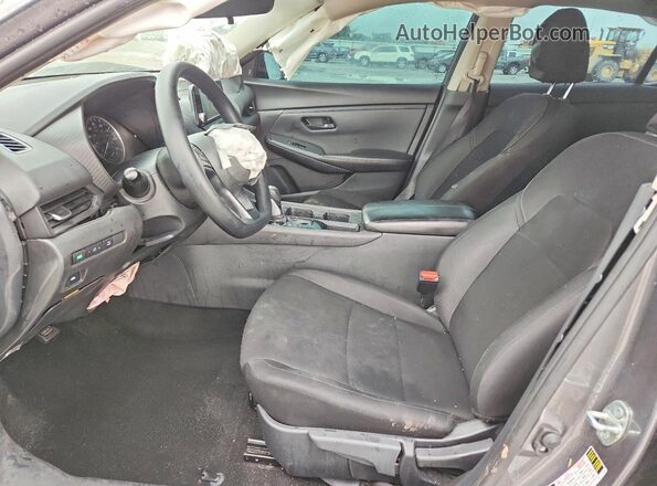 3N1AB8BV6SY356356 2025 NISSAN SENTRA Gray Widok wnętrza z przodu