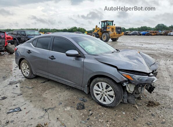 3N1AB8BV6SY356356 2025 NISSAN SENTRA Gray Przód prawy