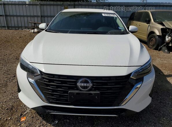 3N1AB8BV6SY362559 2025 NISSAN SENTRA White Widok z przodu