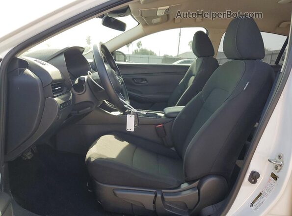 3N1AB8BV6SY362559 2025 NISSAN SENTRA White Widok wnętrza z przodu