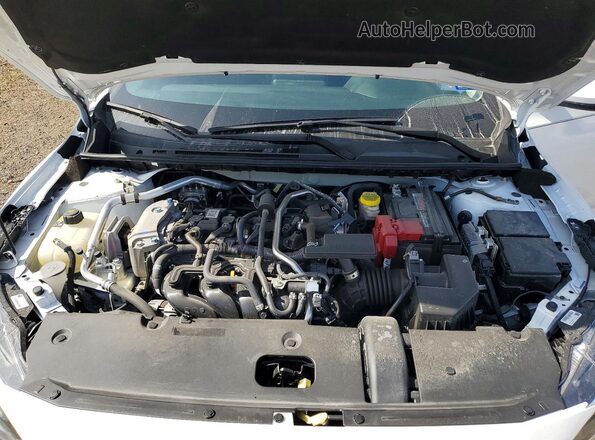 3N1AB8BV6SY362559 2025 NISSAN SENTRA White Widok wnętrza z tyłu