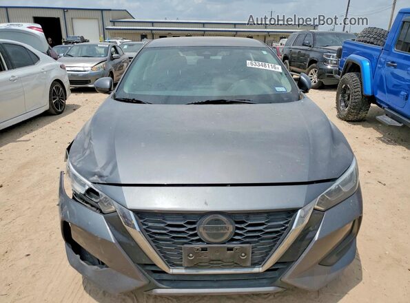 3N1AB8BV7MY268838 2021 NISSAN SENTRA Gray Widok z przodu