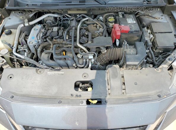 3N1AB8BV7MY268838 2021 NISSAN SENTRA Gray Widok wnętrza z tyłu
