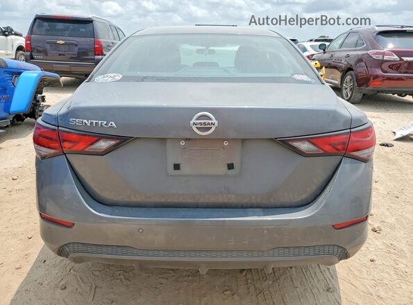 3N1AB8BV7MY268838 2021 NISSAN SENTRA Gray Widok z tyłu