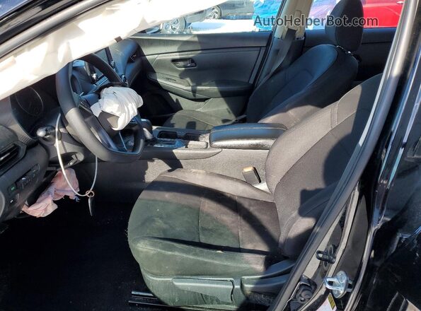 3N1AB8BV7RY212292 2024 NISSAN SENTRA Black Front interior view