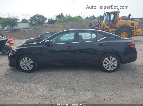 3N1AB8BV7RY222823 2024 NISSAN SENTRA Black Widok wnętrza 360 stopni