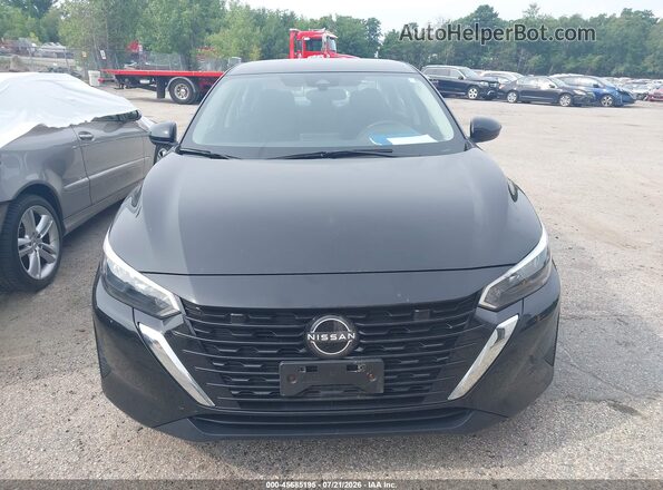 3N1AB8BV7RY222823 2024 NISSAN SENTRA Black Widok zestawu wskaźników
