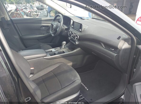3N1AB8BV7RY222823 2024 NISSAN SENTRA Black Widok wnętrza z przodu