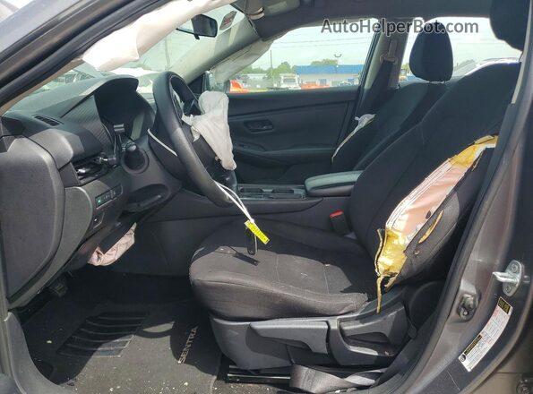 3N1AB8BV7RY280186 2024 NISSAN SENTRA Gray Widok wnętrza z przodu