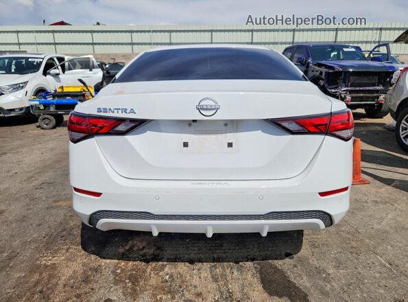 3N1AB8BV7RY363486 2024 NISSAN SENTRA White Widok z tyłu