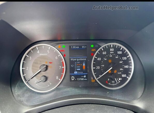 3N1AB8BV7SY218633 2025 NISSAN SENTRA Black Vista del cuadro de instrumentos