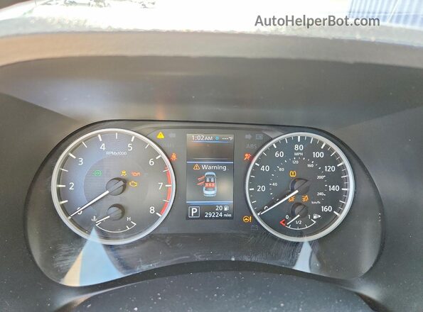 3N1AB8BV7SY256752 2025 NISSAN SENTRA White Vista del cuadro de instrumentos