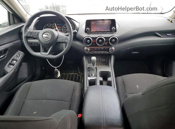 3N1AB8BV7SY363381 2025 NISSAN SENTRA White Առջևի վահանակի տեսք