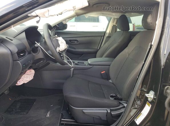 3N1AB8BV7SY396154 2025 NISSAN SENTRA Black Front interior view