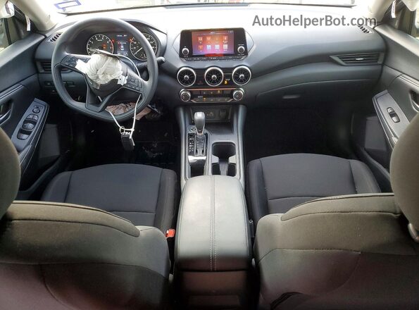 3N1AB8BV7SY396154 2025 NISSAN SENTRA Black Dashboard view