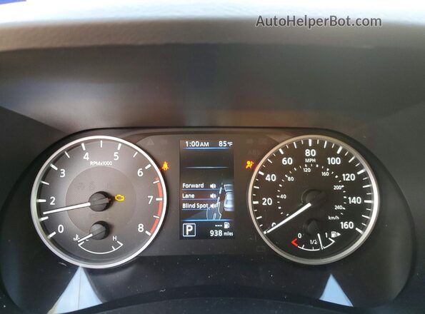 3N1AB8BV7SY396154 2025 NISSAN SENTRA Black Instrument cluster view