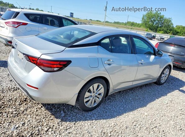 3N1AB8BV8MY226548 2021 NISSAN SENTRA Silver Trasero derecho