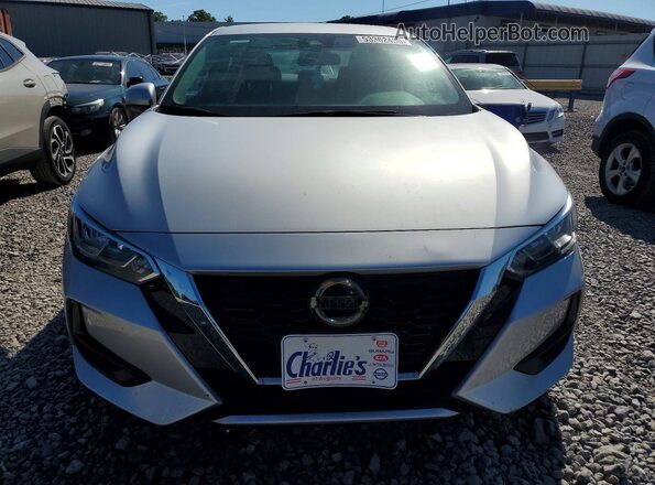 3N1AB8BV8MY226548 2021 NISSAN SENTRA Silver Vista frontal