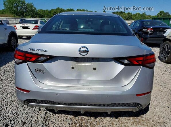 3N1AB8BV8MY226548 2021 NISSAN SENTRA Silver Vista trasera