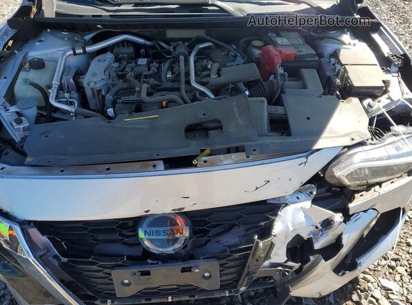 3N1AB8BV8MY259503 2021 NISSAN SENTRA Gray Widok wnętrza z tyłu