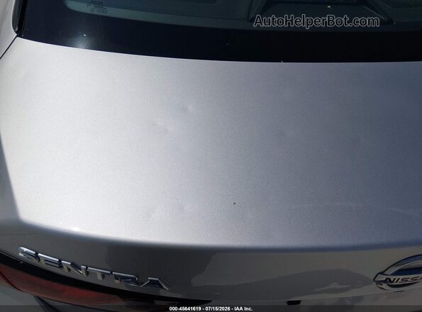 3N1AB8BV8MY270887 2021 NISSAN SENTRA Silver Widok z przodu