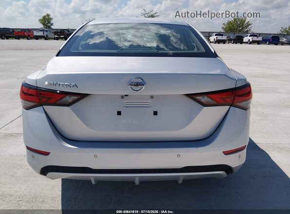 3N1AB8BV8MY270887 2021 NISSAN SENTRA Silver 