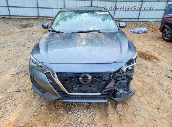 3N1AB8BV8MY330232 2021 NISSAN SENTRA Gray Դիմացի տեսք