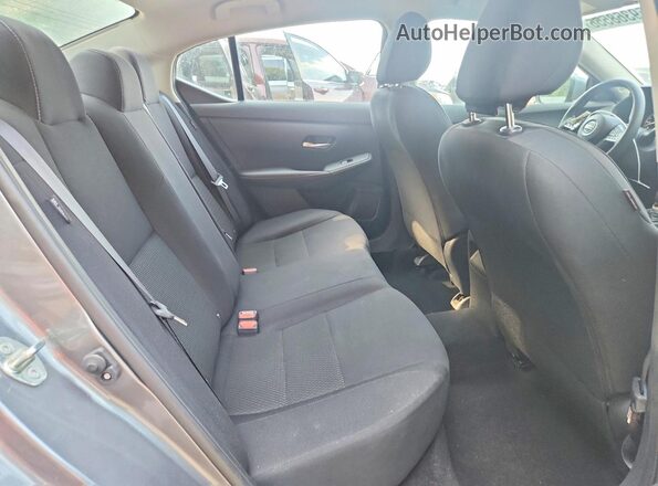 3N1AB8BV8MY330232 2021 NISSAN SENTRA Gray Հետևի նստատեղերի տեսք