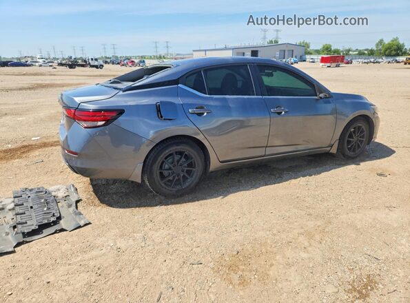 3N1AB8BV8NY278909 2022 NISSAN SENTRA Серый Задняя правая четверть