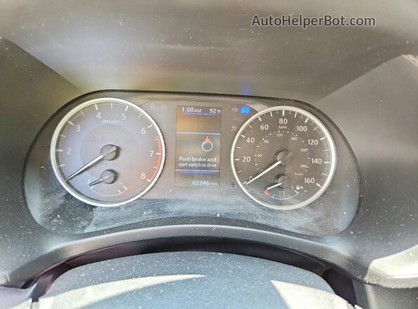 3N1AB8BV8PY238395 2023 NISSAN SENTRA Black ხელსაწყოთა პანელის ხედი